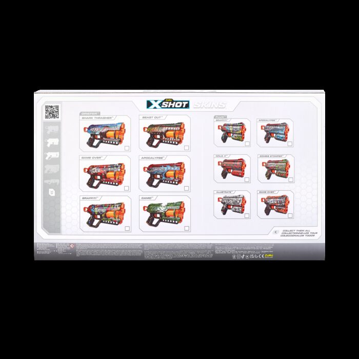 X-Shot Skins Combo Pack [2pk Griefer/2pk Flux] - Image 7
