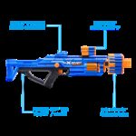 X-Shot Insanity Berzerko 6 Shot (48darts) - Image 6