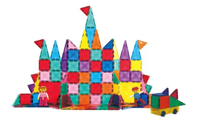 120 Piece Magnetic Tile Set – PicassoTiles - Image 2