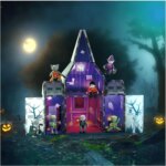 57 Piece Double-Sided Haunted Castle Magnetic Building Set– PicassoTiles - Image 4