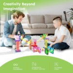 Magnetic Marble Run Set 40 pcs – PicassoTiles - Image 7