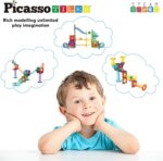 Magnetic Marble Run Set 60 pcs – PicassoTiles - Image 8